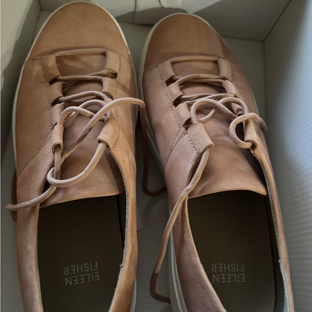 Eileen Fisher Women's Tan Sneakers